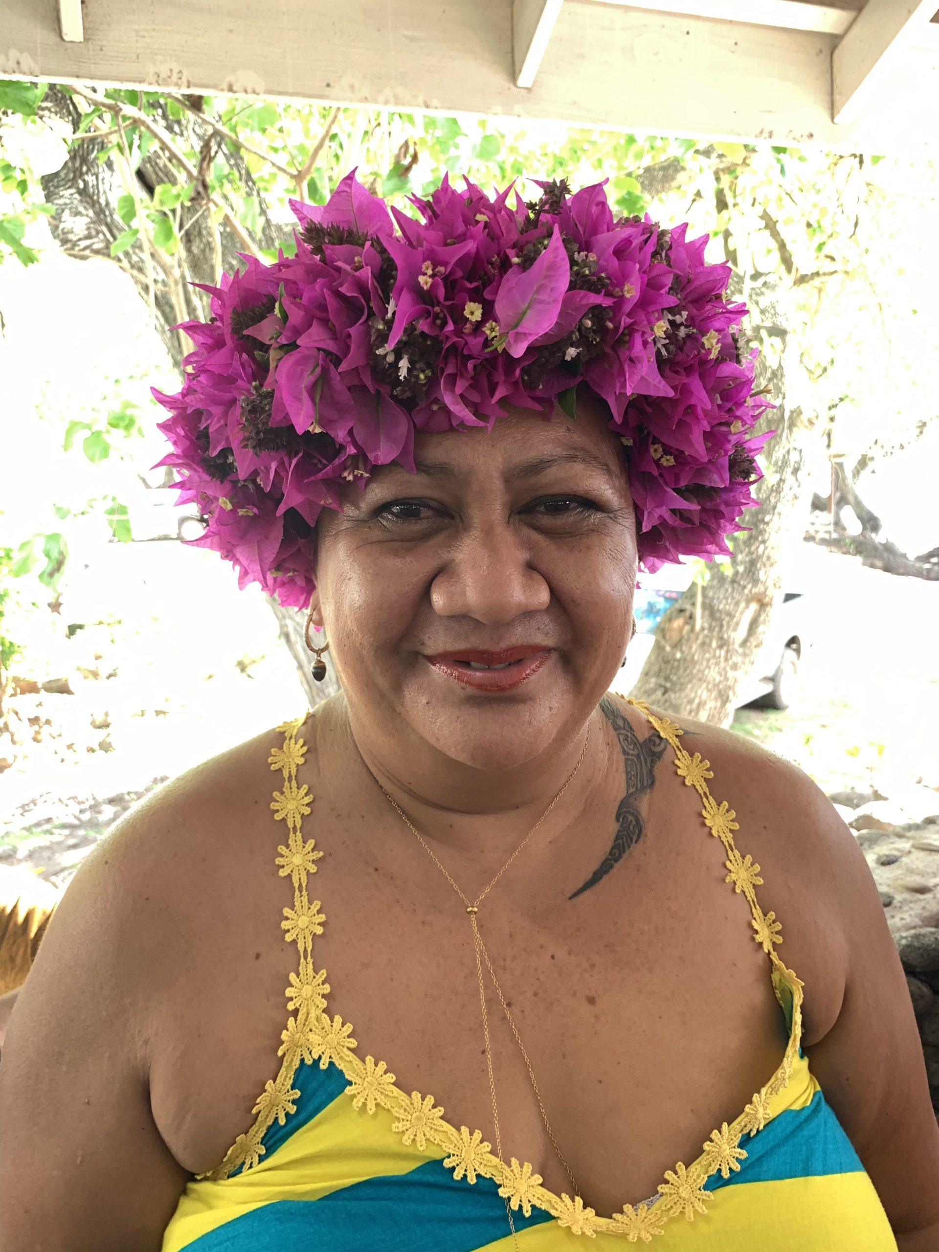 French Polynesia Headdress | Gwen Books